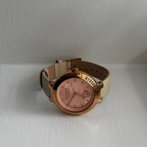 Versace Gold and Cream Women’s Watch